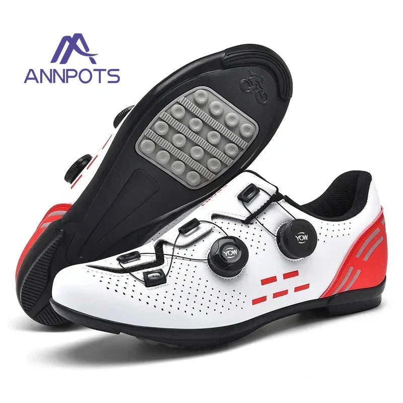 Non-Slip Mountain Bike Cycling Shoes - Unisex MTB Road Racing Sneakers for Men & Women Outdoor Riding
