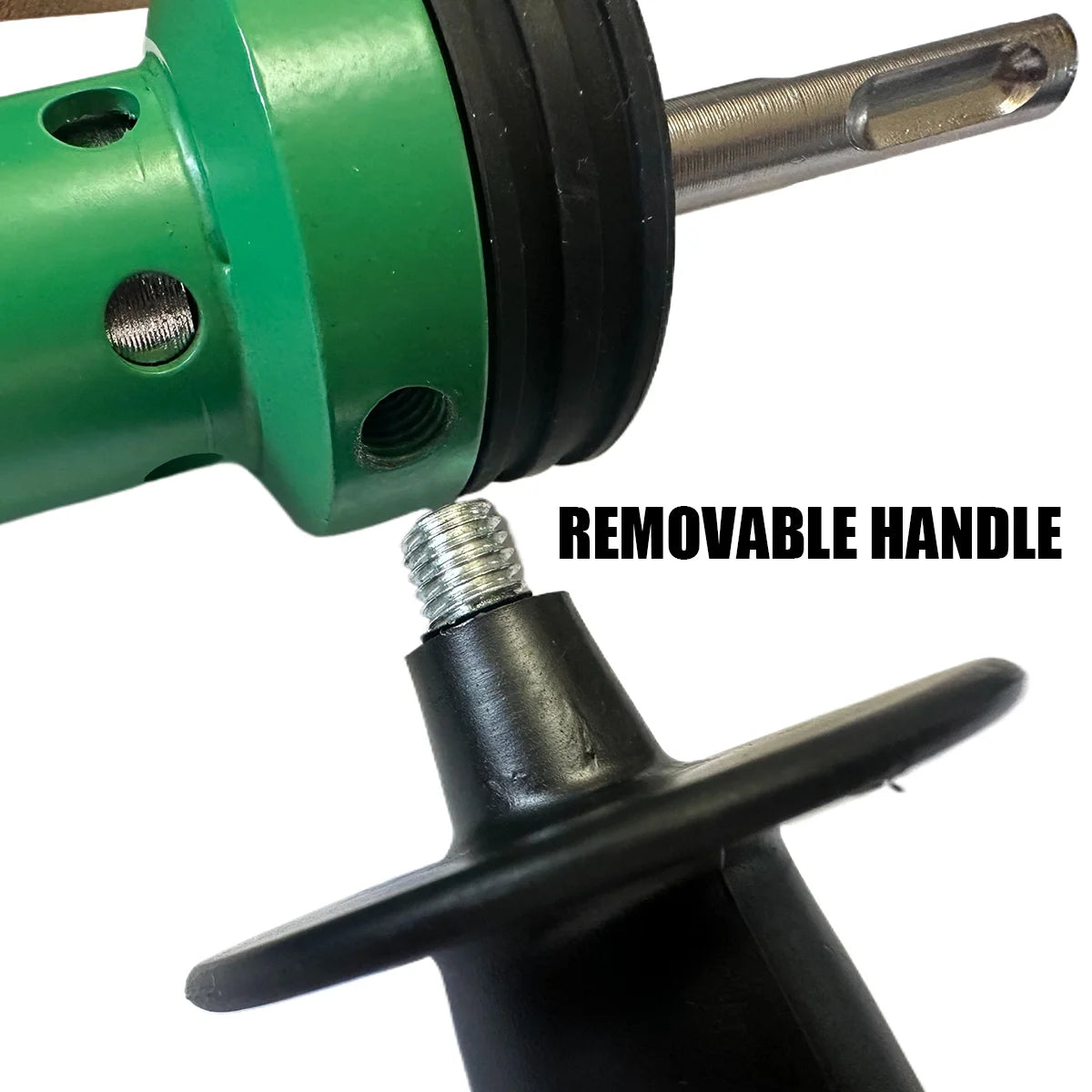 SDS Plus Deburring Tool - Detachable Handle Needle Deslagger for Rust Removal & Metal Edge Finishing
