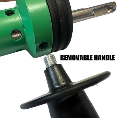 SDS Plus Deburring Tool - Detachable Handle Needle Deslagger for Rust Removal & Metal Edge Finishing