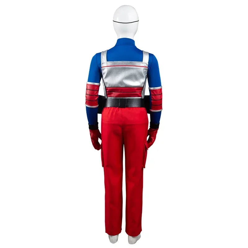 Kids Henry Cosplay Costume - Cartoon Character Vest, Pants & Belt Set for Halloween