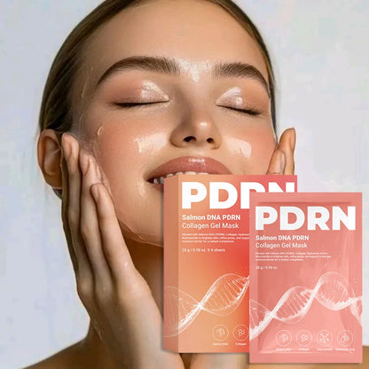 Salmon DNA PDRN Hydrogel Facial Mask - Collagen Hydrating, Soothing & Radiance-Boosting Skincare Treatment