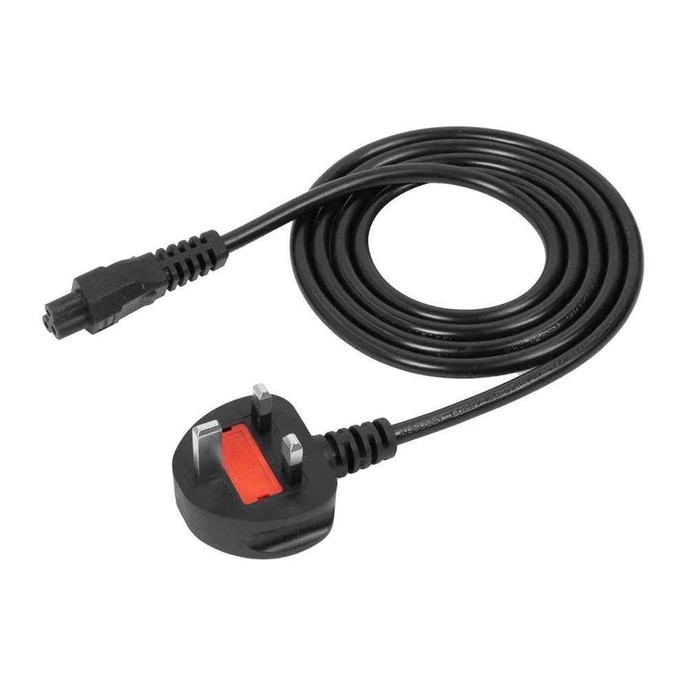 Ninebot MAX G30/G30D/G30LP/G30LE/G65/G2 Scooter Charging Cable - US, UK & EU Plug Battery Power Cord