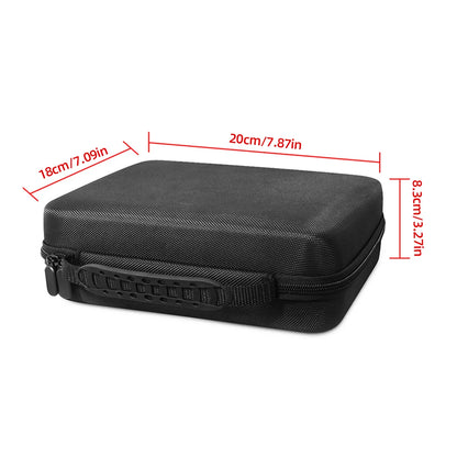 Dual Controller Carrying Bag – Shockproof Nylon Storage Case for Sony PS4, PS5, Switch Pro & Xbox Gamepads