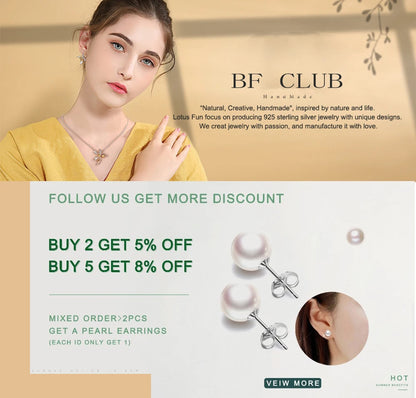 925 Sterling Silver Geometric Ring — BF CLUB Fashion Handmade Ring for Women, Party & Christmas Gift