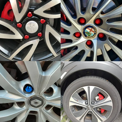 20PCS Car Wheel Nut Caps – Anti-Rust Tire Bolt Covers, 17/19/21mm Hub Protection & Exterior Decoration