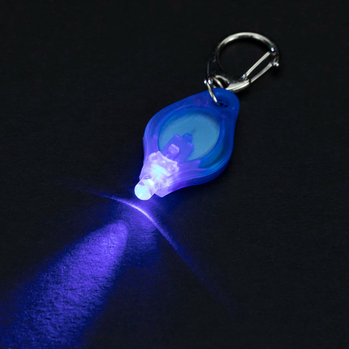 Mini LED Keychain Flashlight - Portable Emergency Light in Multiple Colors