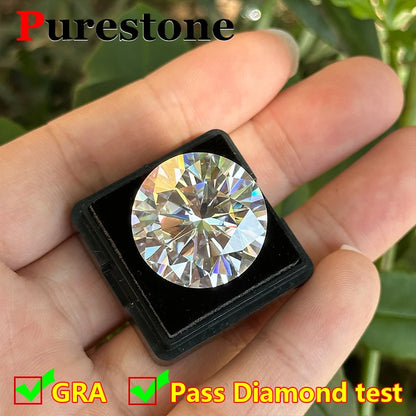 Lab-Grown Moissanite Loose Stone D Color - Premium 0.1ct–30ct Loose Gemstone for Jewelry Making