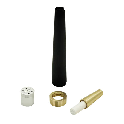 Removable Metal Tobacco Smoking Pipe: With Filter Mouth Tip and Holder - Herb Pipe Cigarette Filter for Tobacco Smoking
