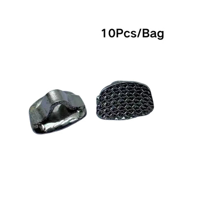 Orthodontic Lingual Button & Crimpable Hook Set – Metal Bondable Dental Traction Eyelets & Accessories for Dentistry Use