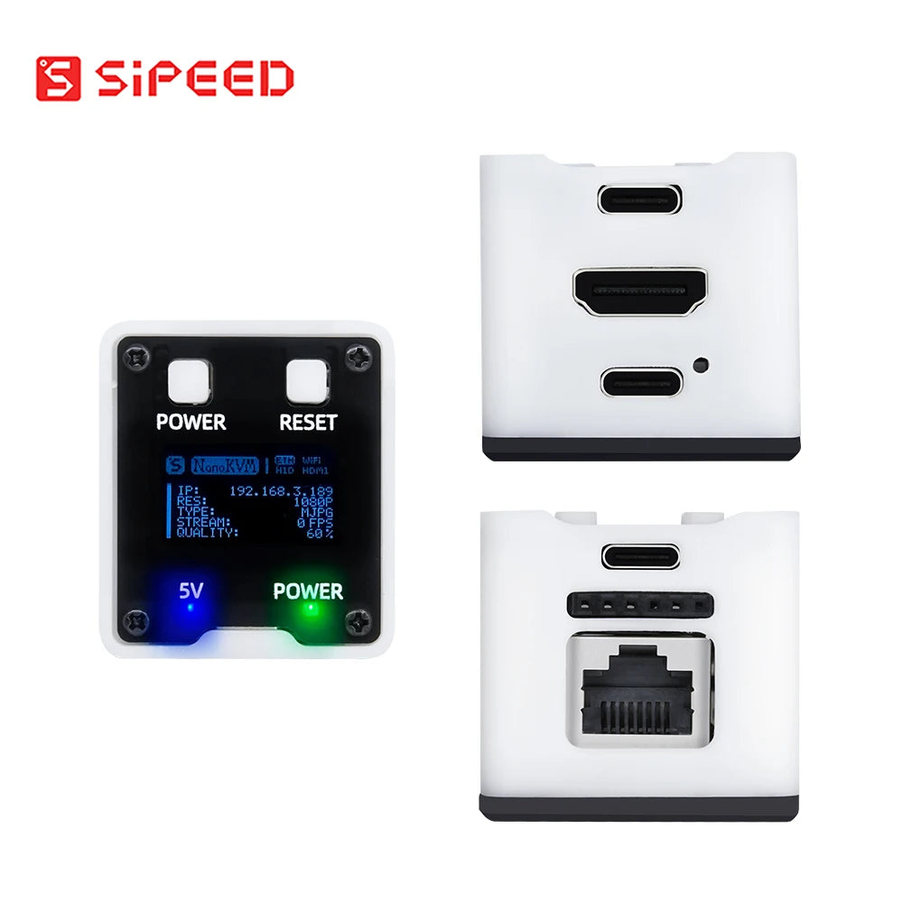 Sipeed NanoKVM PiKVM – Mini Remote Control Server for Operation & Maintenance with HDMI for Raspberry Pi