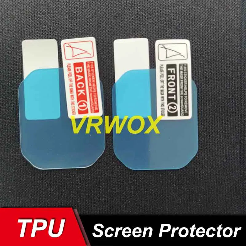 5-Piece TPU Nano Screen Protector Set for Casio Watches - Protective Film for LW-204, ABL-100WE, W-202, B640, WS-1400, WS-1600, WS-1700, AE-1200, F-91W, M5610, W800 and A700
