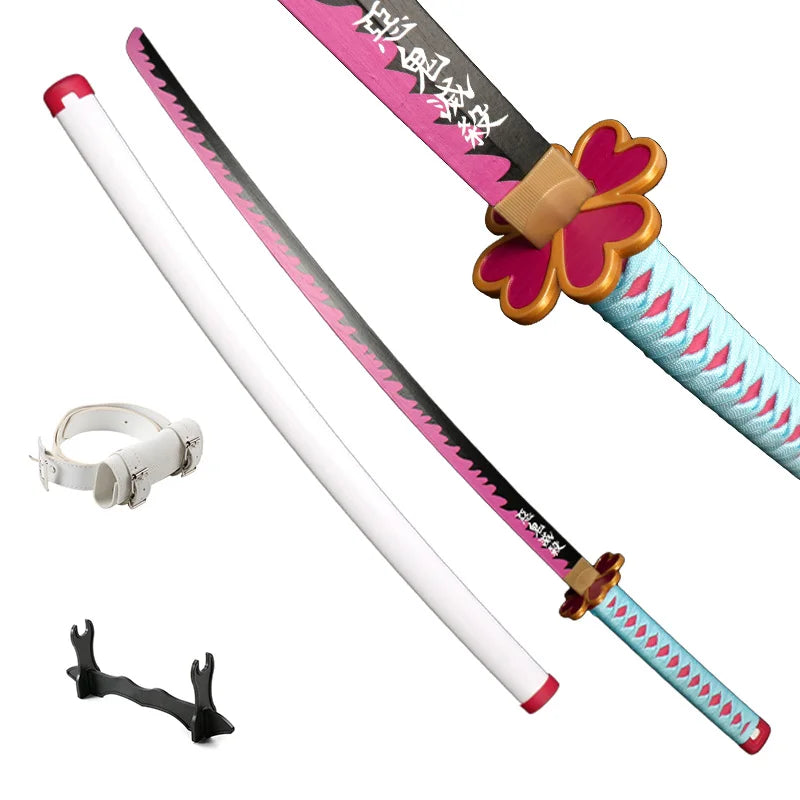Japanese Anime Demon Slayer Samurai Katana Sword 104cm – Muichirou & Tanjirou Christmas Gift