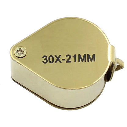 Pocket Jewelry Loupe – Diamond Eye Magnifying Glass for Coins, Gems, Stamps & Watches