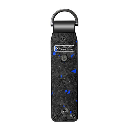 AirTag Key Holder - Built-In Tracker Keychain for 2–3 Keys, GPS Key Finder for Men & Women (iOS Only)