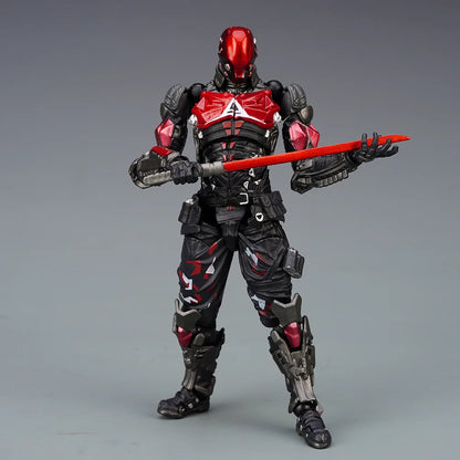 AMAZING YAMAGUCHI Arkham Knight Action Figures — Batman, Red Hood & Robin Jason Todd | Figuarts Game Model Collectible Christmas Gift