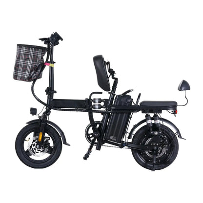 GLEERIDE A9 14" Mini Folding Electric Bike – 500W Motor, 48V 15Ah Battery