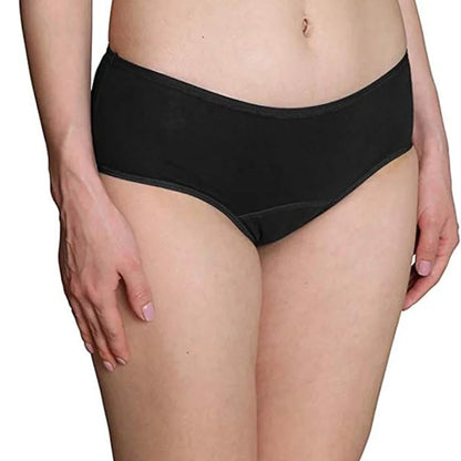 5Pcs Women’s Protective Cotton Menstrual Panties | Breathable Leakproof Briefs & Postpartum Underwear