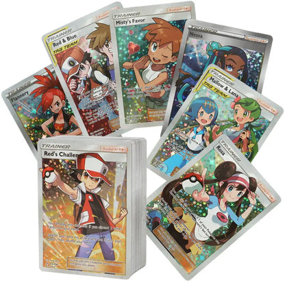 New Holographic Pokémon Cards – Scarlet & Violet 80 VMAX, 20 EX English Trading Cards for Kids & Collectors