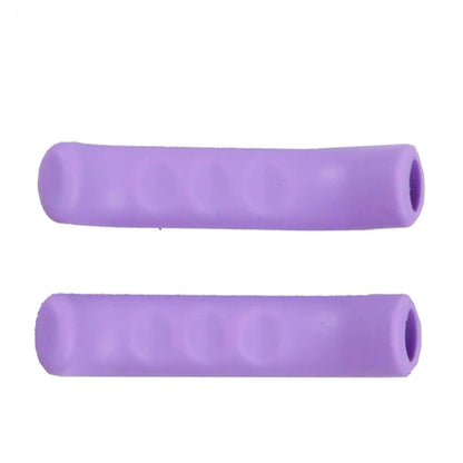 Silicone Bicycle Handlebar Grips & Brake Lever Covers – Anti-Slip Protective Rubber Grip Set for Mountain & Road Bikes