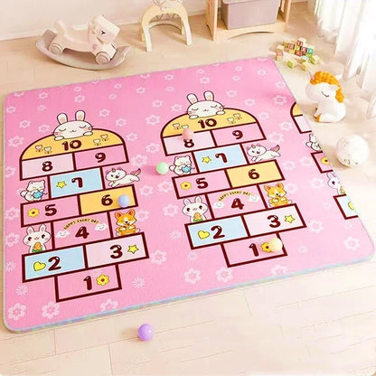 Baby Crawling Play Mat - Non-Toxic EPE Foam Safety Rug, 1cm Thickness, Two Thickness Options and Five Sizes for Kids’ Play Areas