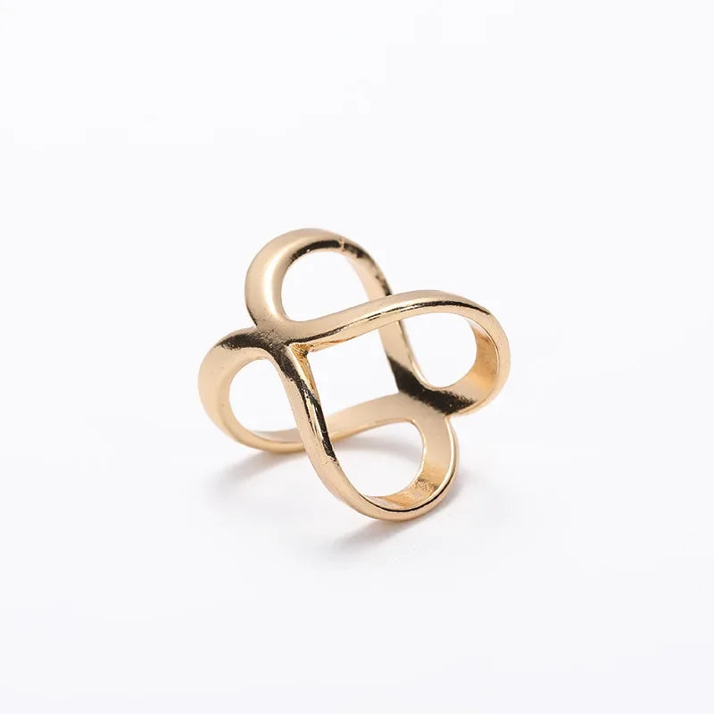 Stylish X Shape Metal Brooch: Fashion Cross Scarf Clip for Women - Hollow Bow Scarves Holder, Shawl Jewelry Accessory