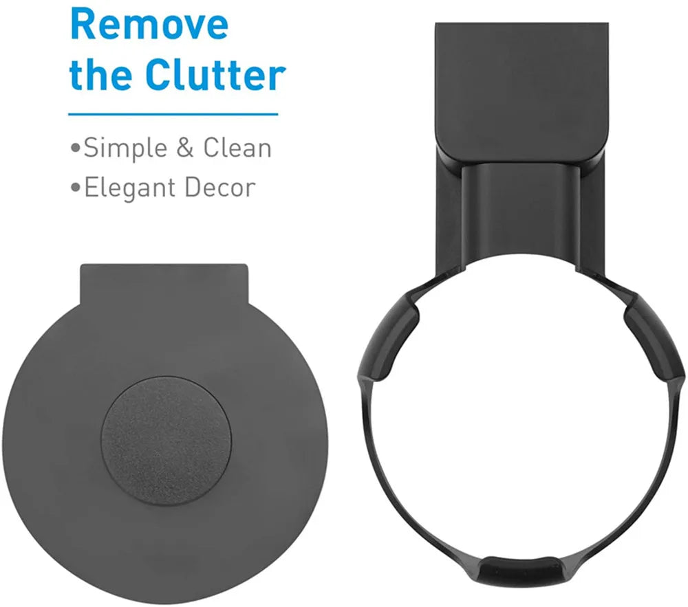 Speaker Wall Mount Holder for Alexa Echo Dot 3rd Gen – Screwless Cable Management Stand Hanger for Indoor Sound Box