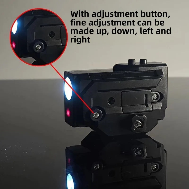 Universal 20mm Rail Toy Accessories - Under Mounted Transmitter & Flashlight Attachment Set