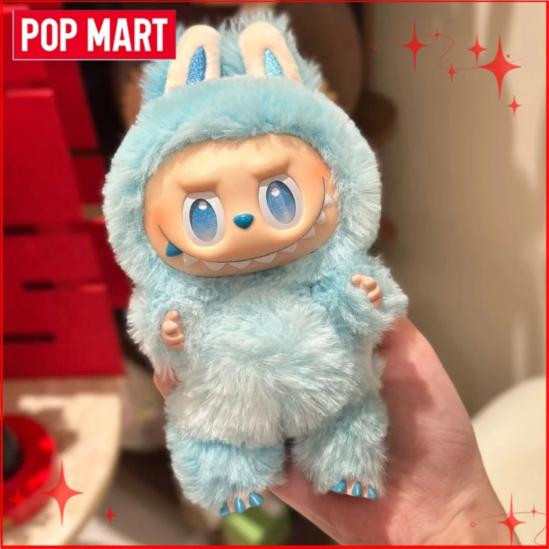 Genuine POP MART Labubu Vinyl Plush Pendant — Macarons “Have A Seat” & Coca Cola Series Blind Box Toys V1-V3