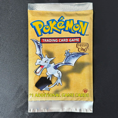 Pokémon Booster Packs Base Fossil Jungle - 11 Cards Per Pack & 36 Pack Booster Box Proxy Game Cards Collection