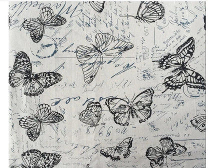 African Ankara Cotton Fabric - World Map Print for Sewing, Tablecloths, Pillows, Bags & Curtains