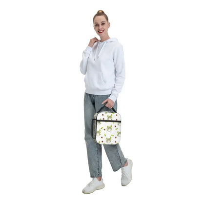 Totoro Miyazaki Anime Insulated Lunch Tote Bag – Portable Thermal Cooler for School & Office