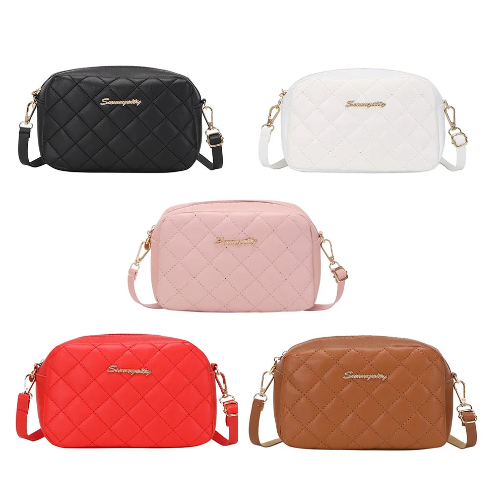 2024 Tassel Small Messenger Bag for Women - Trendy Embroidery Camera Shoulder Bag with Chain Crossbody Style