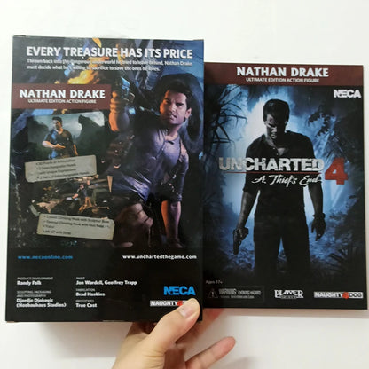 NECA Uncharted 4 Nathan Drake Action Figure – Collectible Toy Model, Creative Gift for Kids