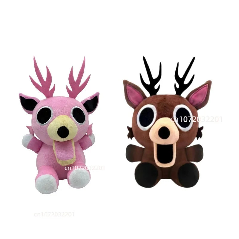 2026 New 99 Nights in the Forest Plush – Brown Elk, White Owl Stuffed Dolls & Pillows for Kids’ Gifts