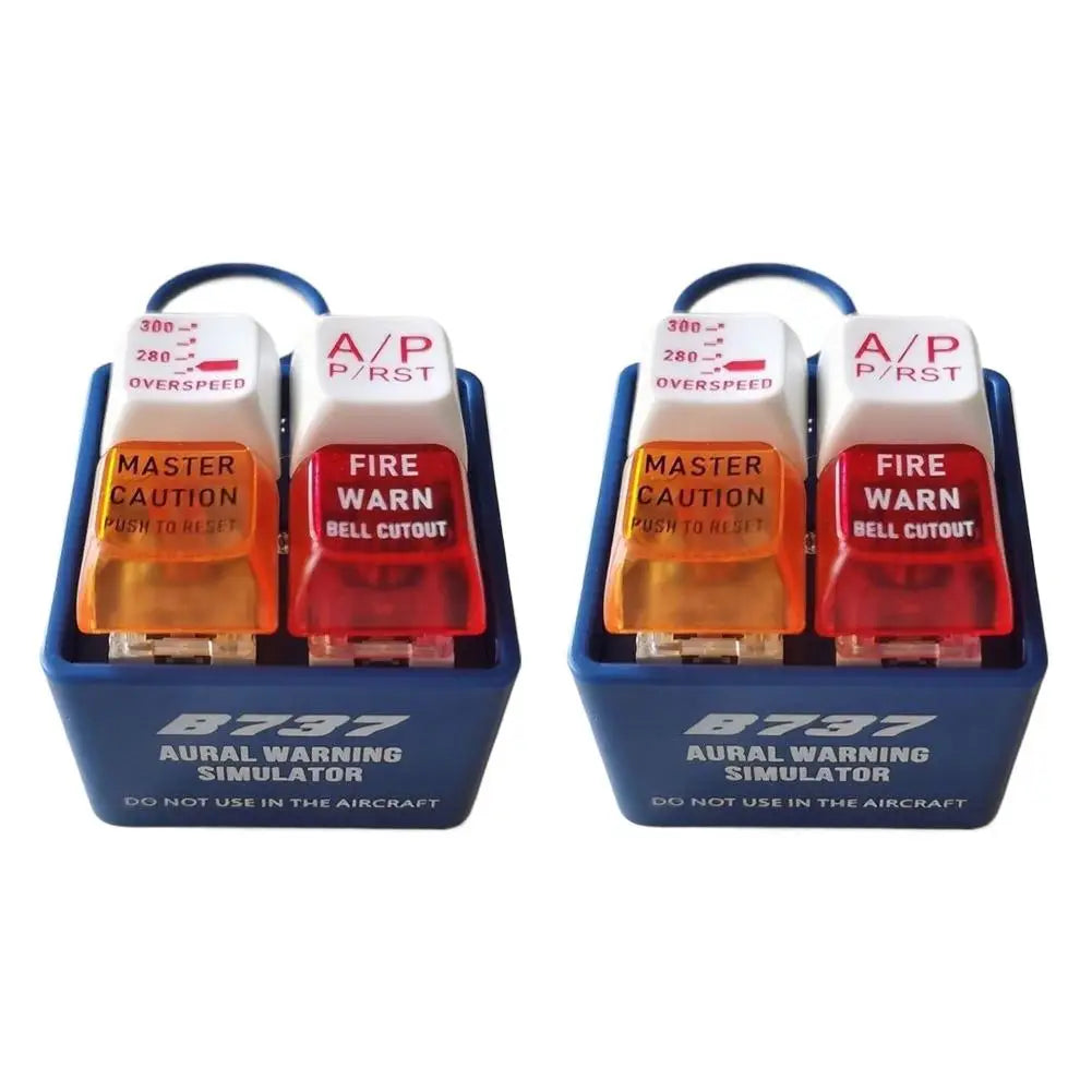 Boeing & Airbus Pilot Keychain – 737 EGPWS Warning Sound Simulator, Commercial Aircraft Car & Crew Gift
