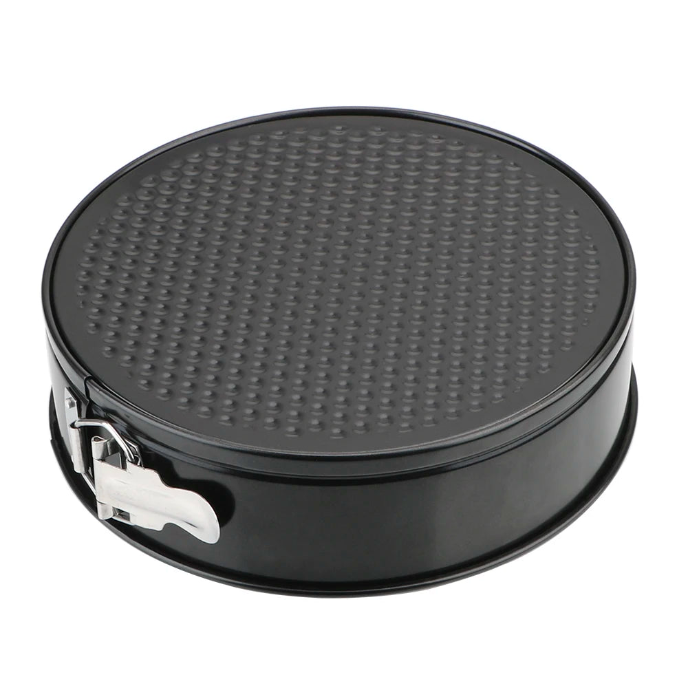 Removable Bottom Round Cake Pan – Carbon Steel Non-Stick Bakeware for Baking Cakes