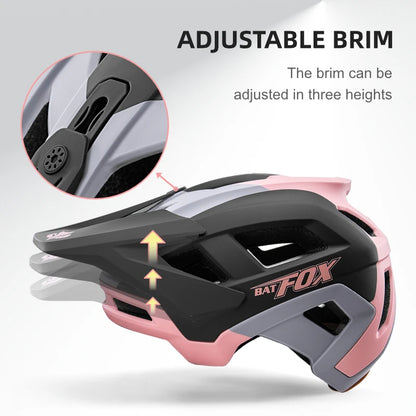 BATFOX Lightweight Cycling Helmet for Men & Women – Road MTB Bicycle Safety Helmet with Comfort Lining, Drop Resistant Protection Bike Gear