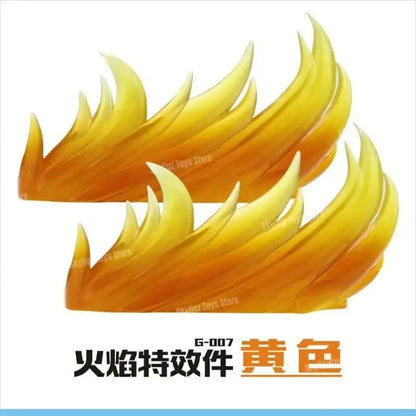 Whirlwind Flame & Ice Special Effects Model Stand — Luffy Figure DIY Accessories Movable Display Base