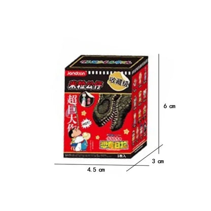 Crayon Shin-Chan Anime Blind Box Figures — Dinosaur Diary Baby Rice Grains Doll, Creative Collectible Toy for Kids & Gifts