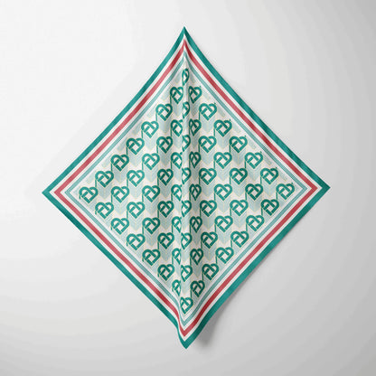 70x70cm Chiffon Square Scarf - 2025 Printed Foulard Neck & Hair Fashion Accessory for Women