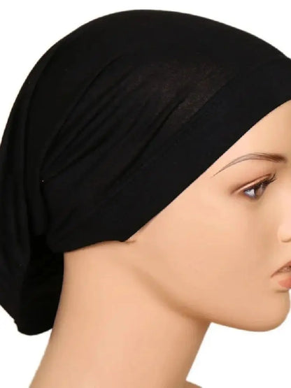 Women’s Solid Chiffon Instant Hijab – Ready-to-Wear Islamic Scarf, Muslim Shawl & Arab Head Wrap