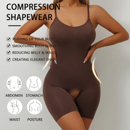 Women’s Full Body Shapewear - Seamless Tummy Control & Butt Lifting Bodysuit