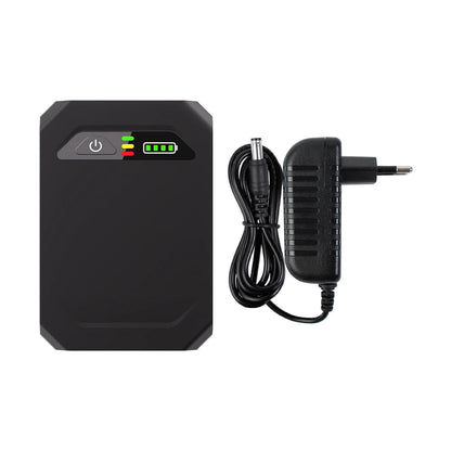 10400mAh Mini UPS Backup Power Supply - 5V/9V/12V DC Uninterruptible Battery Backup for Optical Network, CAT & Monitor Devices