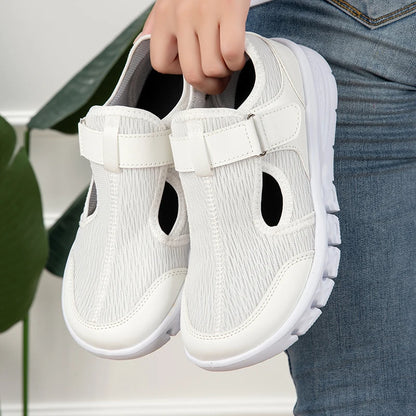 Women’s Wide Barefoot Sneakers - Breathable Minimalist Outdoor Walking Shoes, Sizes 36–43