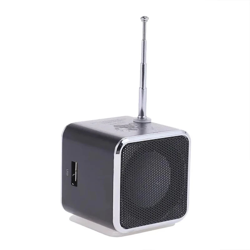VIKEFON TD-V26 Mini Portable Bluetooth Speaker — TF Card, FM Radio, AUX Stereo Music Player for Outdoor & Party Use
