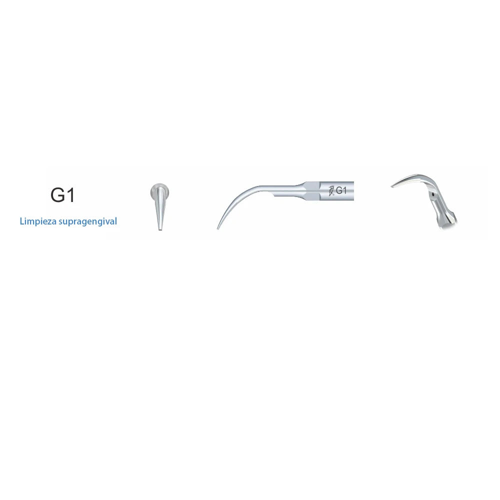 5 Work Tips Woodpecker G1, G2, G3, G4, P1 for Dental Cleaning – Woodpecker Dental Tools
