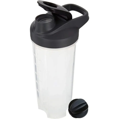28oz Protein Shaker Bottle with Whisk Ball – Leakproof Travel Blender Cup with Handle for Fitness, Gym & Protein Smoothies