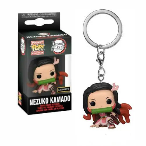 Demon Slayer Anime Figure Set – Kamado Tanjiro, Nezuko, Zenitsu & Inosuke Peripherals Toy Doll Birthday Gift