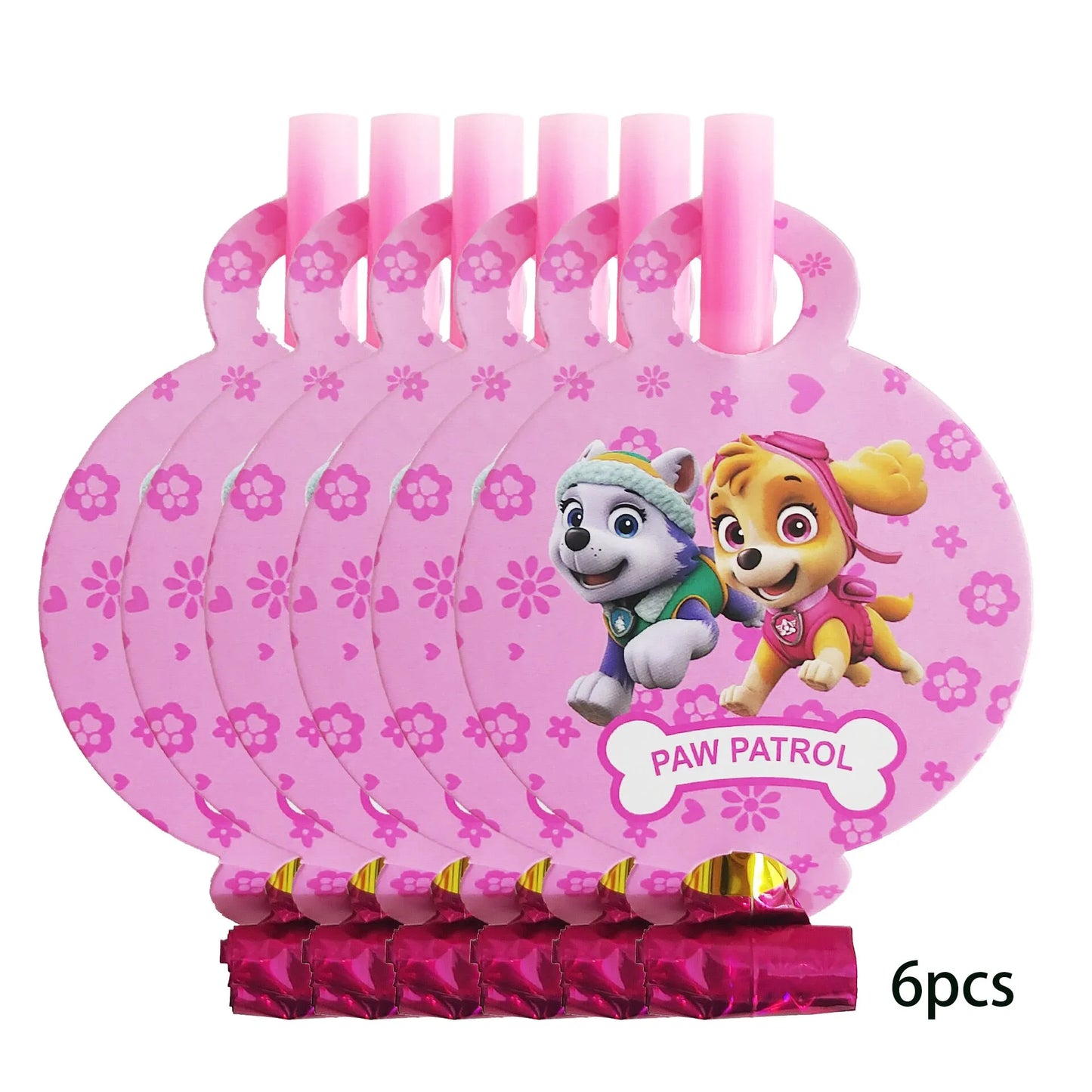 Pink Paw Patrol Party Supplies for Girls – Skye Balloons, Cups, Plates & Tablecloth for Birthday & Baby Shower