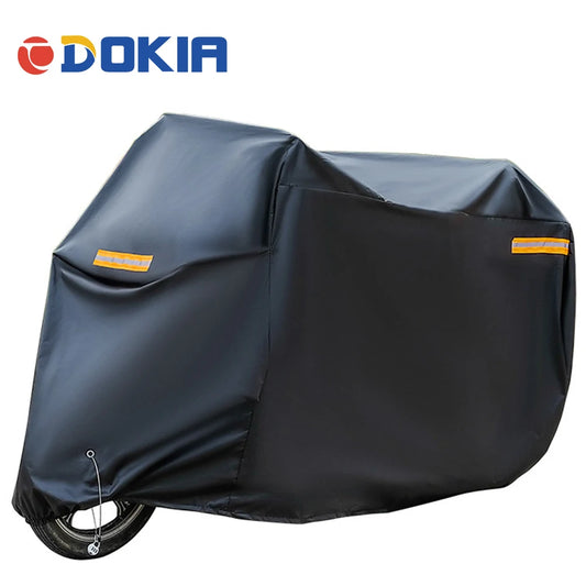 Thick Oxford Motorcycle Waterproof Cover – Universal Outdoor Dustproof, Rainproof, Sunshade & UV Protective Motorbike Cover